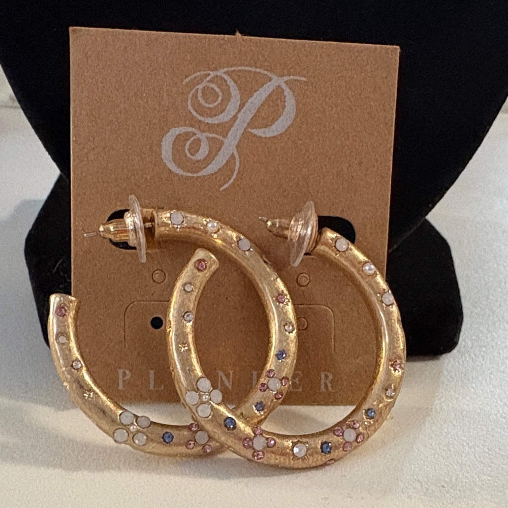 Plunder New Hoop Earrings.